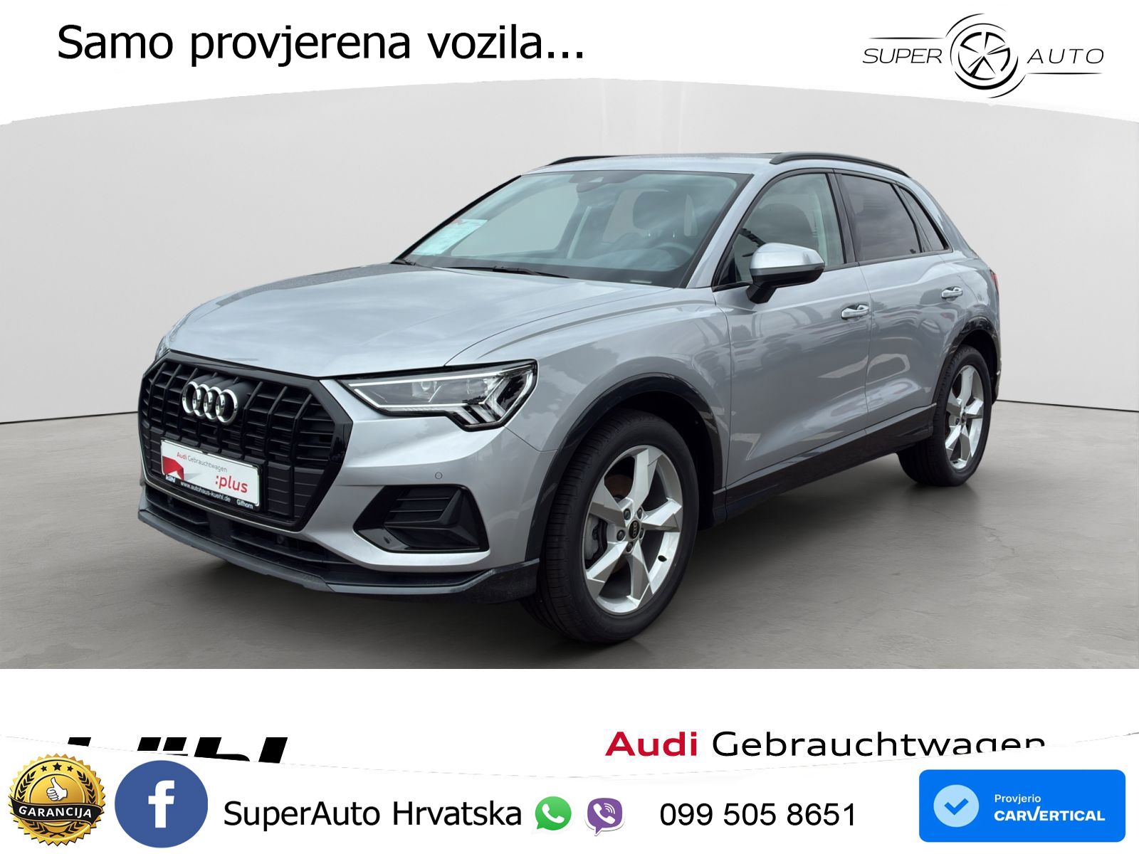 Audi Q3 35 TFSI (150 KS) S tronic advanced LED+GR SJED+ACC