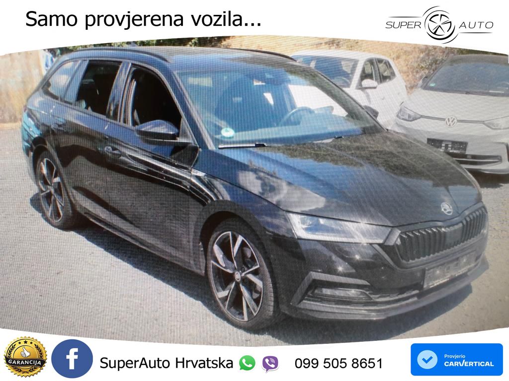 Škoda Octavia Combi 2.0 TDI (150 KS) 4x4 DSG SportLine