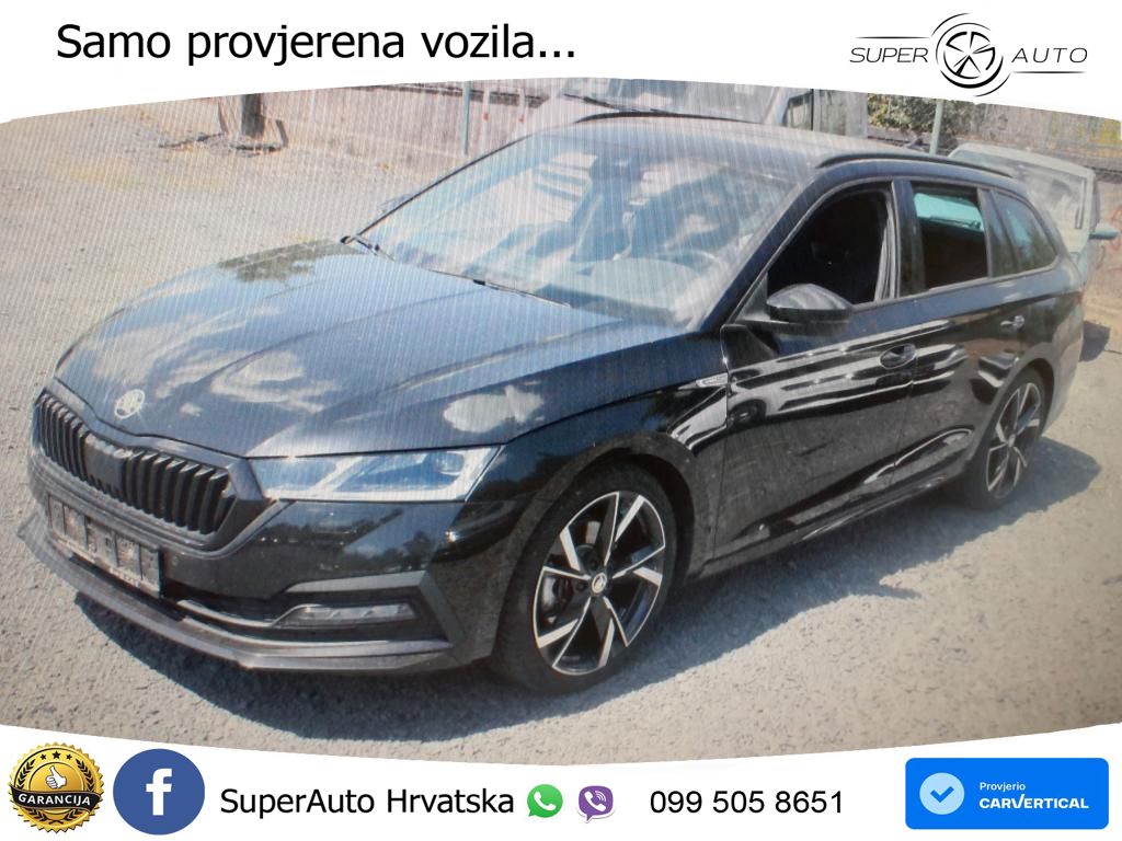 Škoda Octavia Combi 2.0 TDI (150 KS) 4x4 DSG SportLine