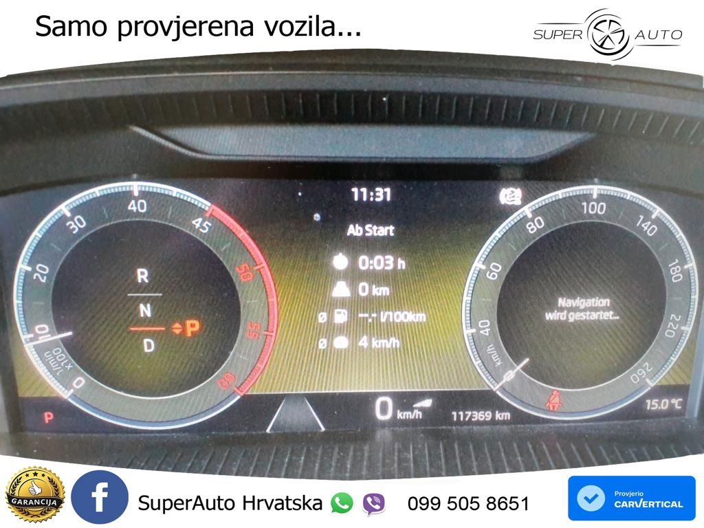 Škoda Octavia Combi 2.0 TDI (150 KS) 4x4 DSG SportLine