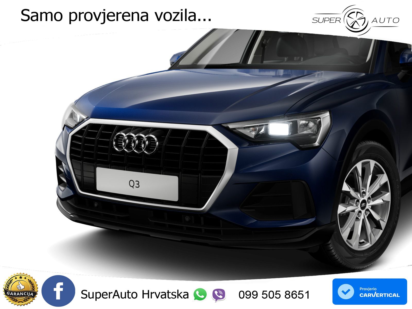 Audi Q3 35 TFSI (150 KS) S tronic LED+GR SJED+ACC