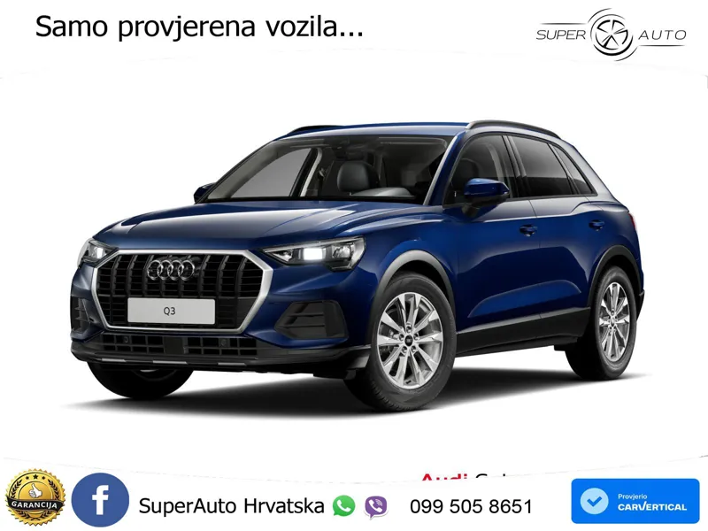 Audi Q3 35 TFSI (150 KS) S tronic LED+GR SJED+ACC