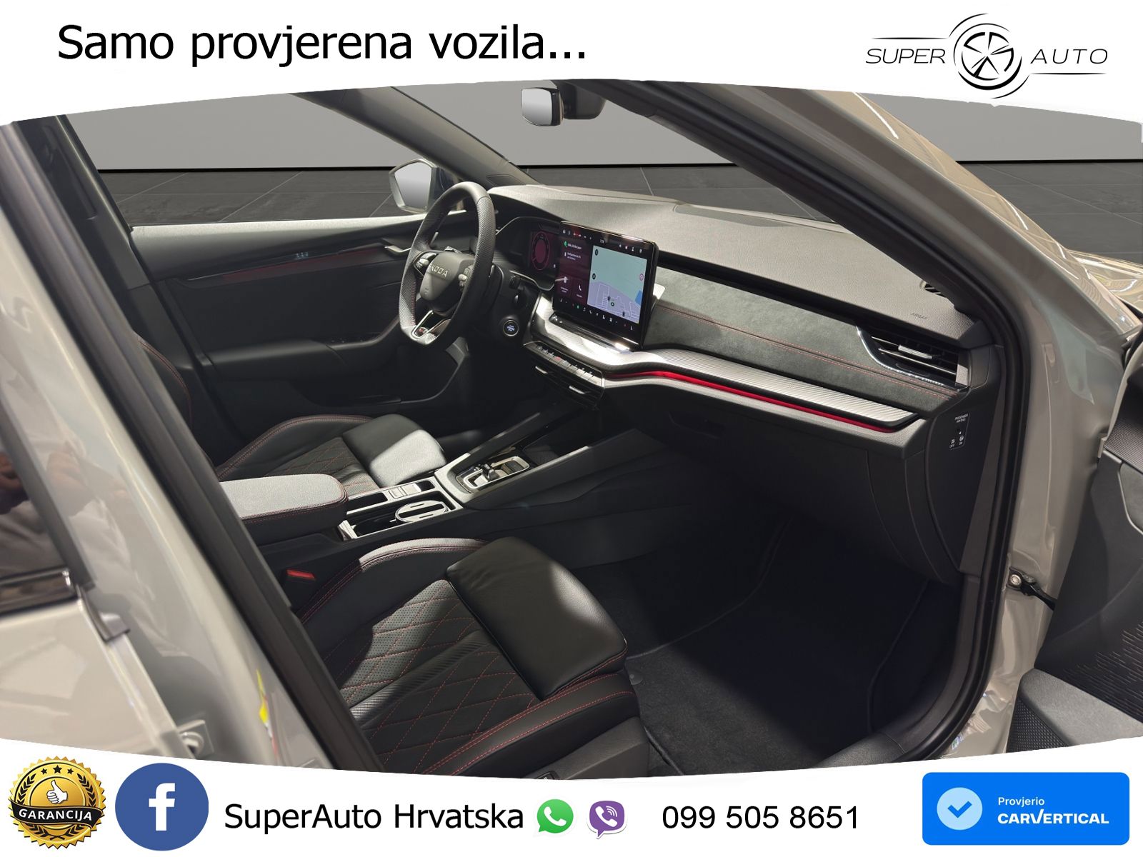Škoda Octavia Combi RS 2.0 TSI (265 KS) DSG Lounge MATRIX+GR SJED+KAM
