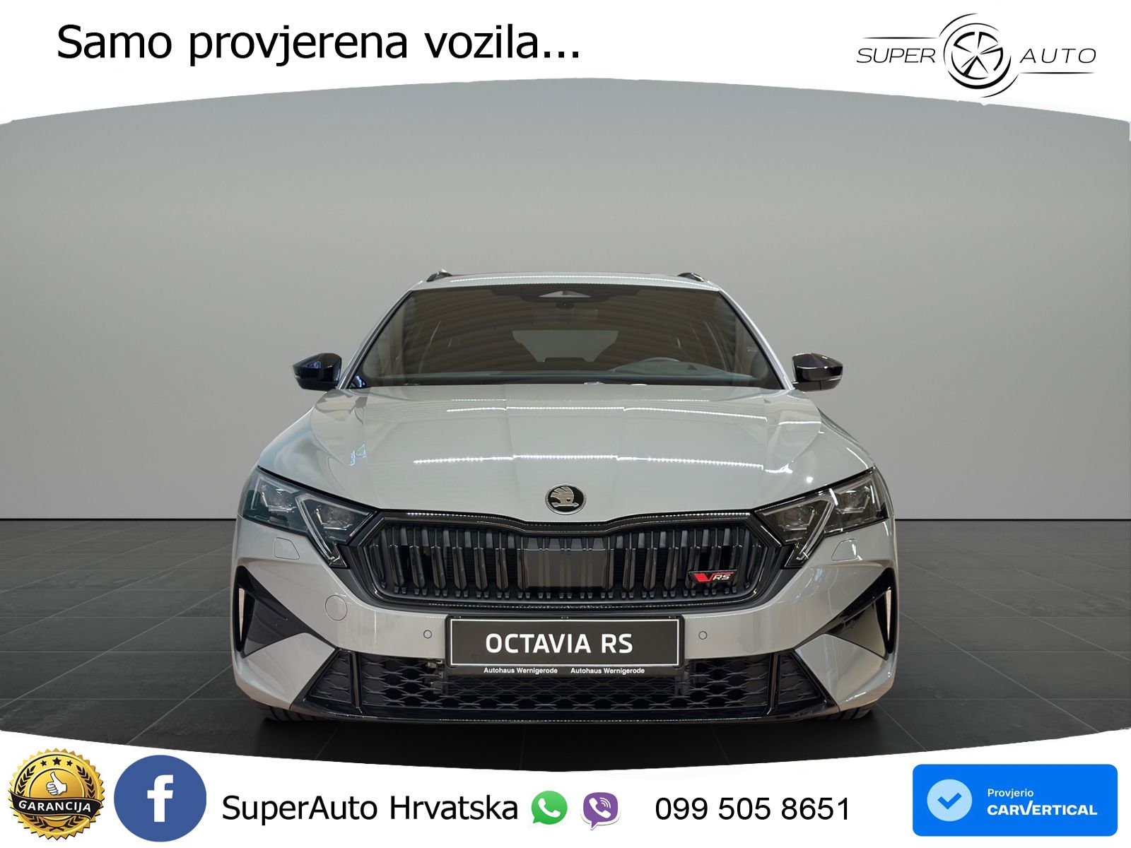 Škoda Octavia Combi RS 2.0 TSI (265 KS) DSG Lounge MATRIX+GR SJED+KAM