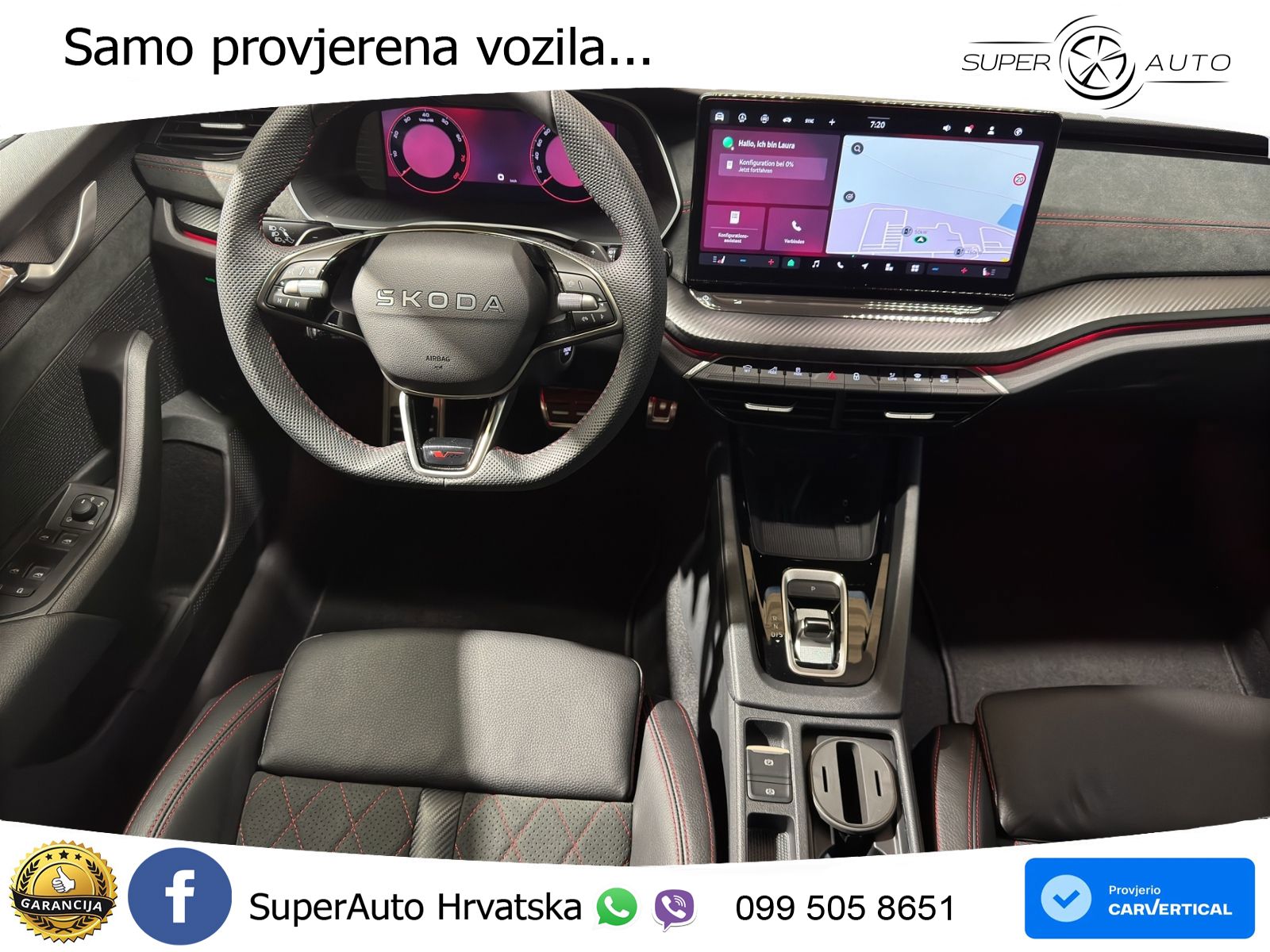 Škoda Octavia Combi RS 2.0 TSI (265 KS) DSG Lounge MATRIX+GR SJED+KAM