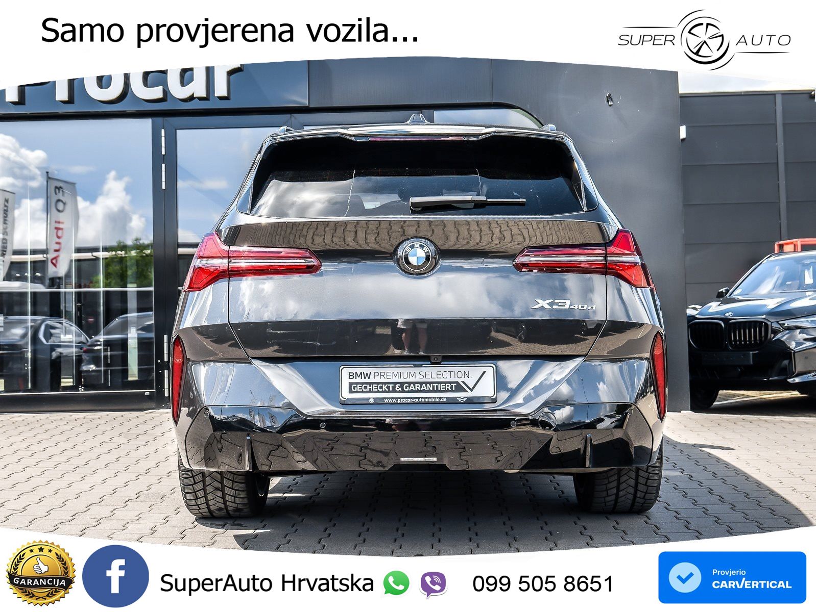 BMW X3 40d xDrive Steptronic M Sport ACC+HEAD+GR SJED+360+PANO