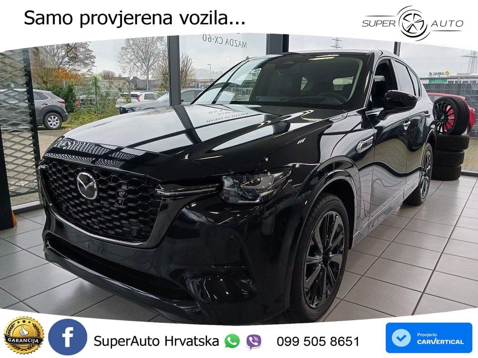 Mazda CX-60 3.3 e-Skyactiv D (254 KS) AWD Automatic MATRIX+GR SJED+KAM