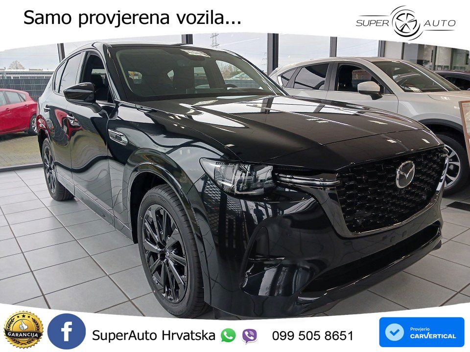 Mazda CX-60 3.3 e-Skyactiv D (254 KS) AWD Automatic MATRIX+GR SJED+KAM