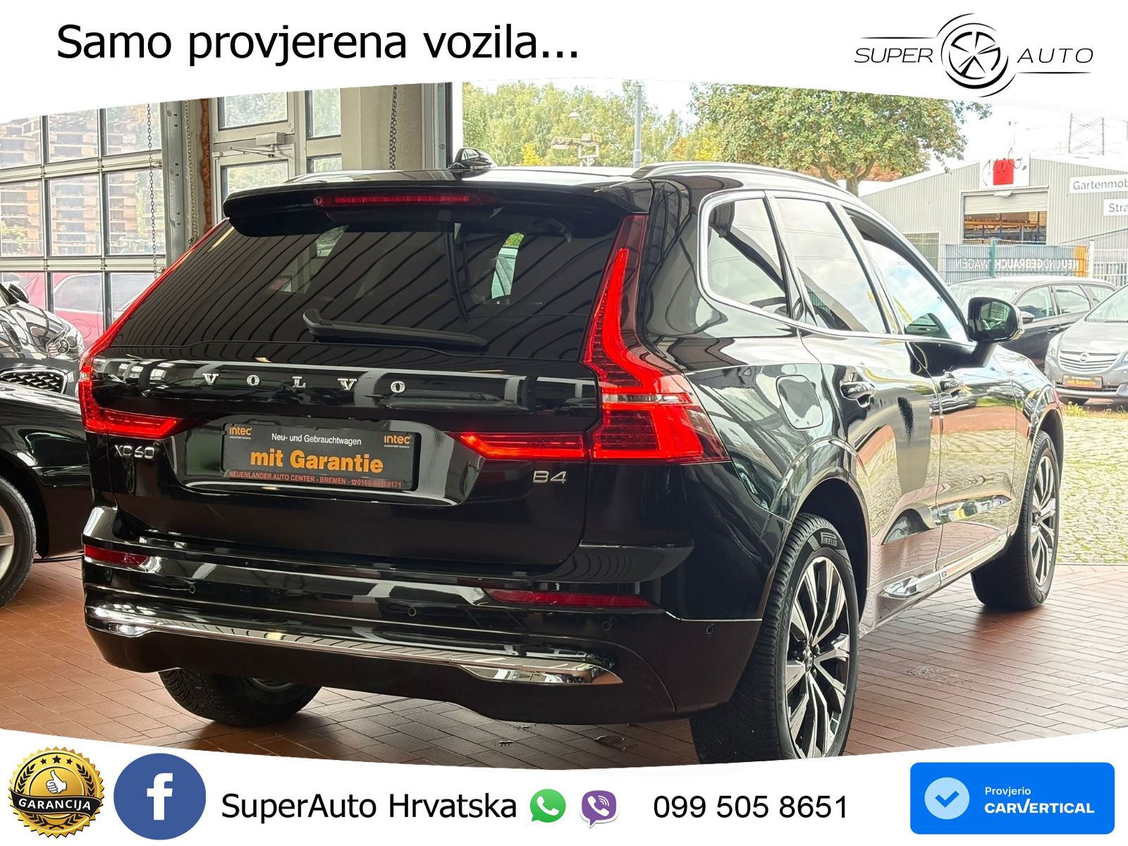 Volvo XC60 B4 Diesel FWD Geartronic LED+GR SJED+ACC
