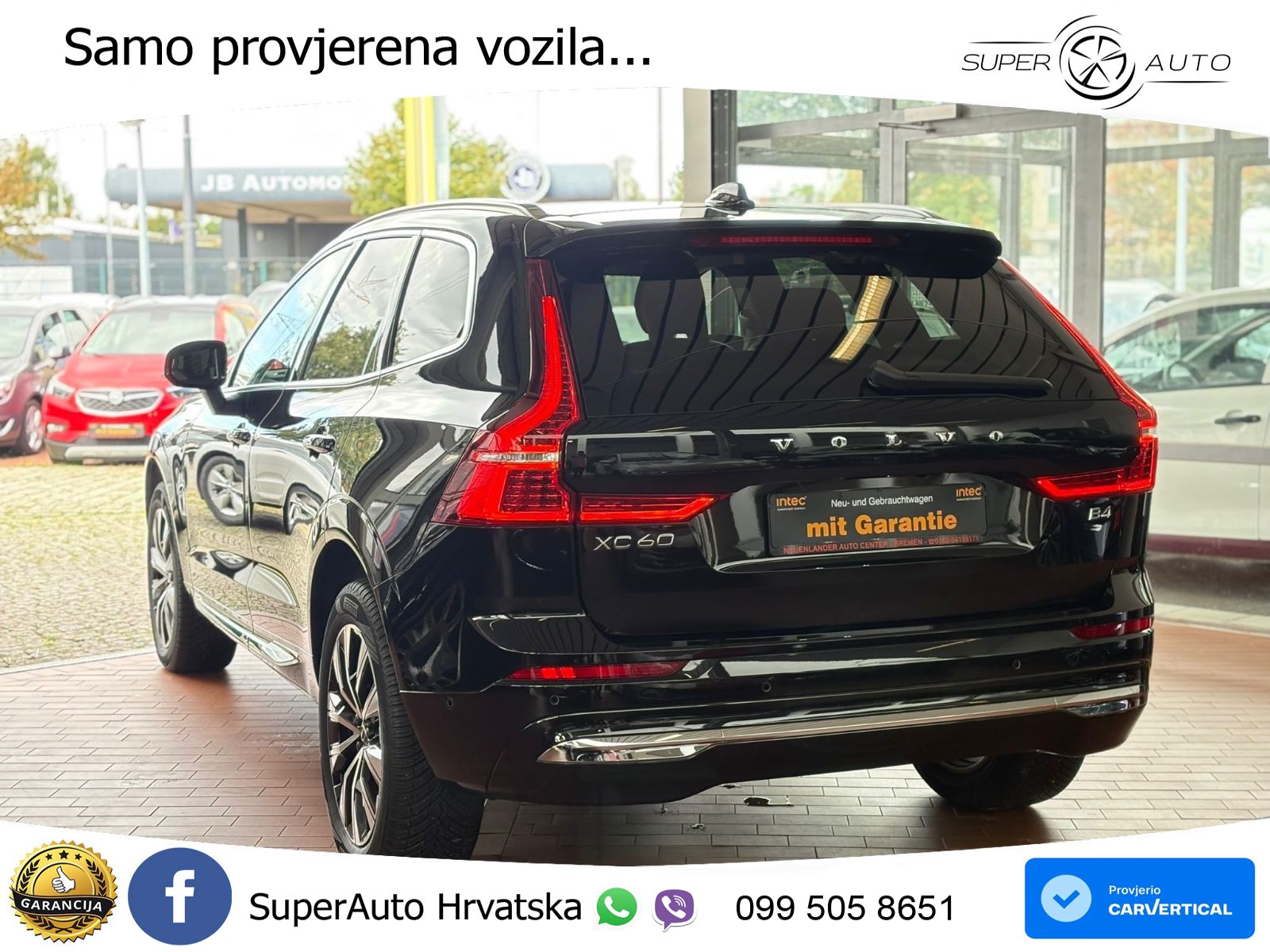 Volvo XC60 B4 Diesel FWD Geartronic LED+GR SJED+ACC