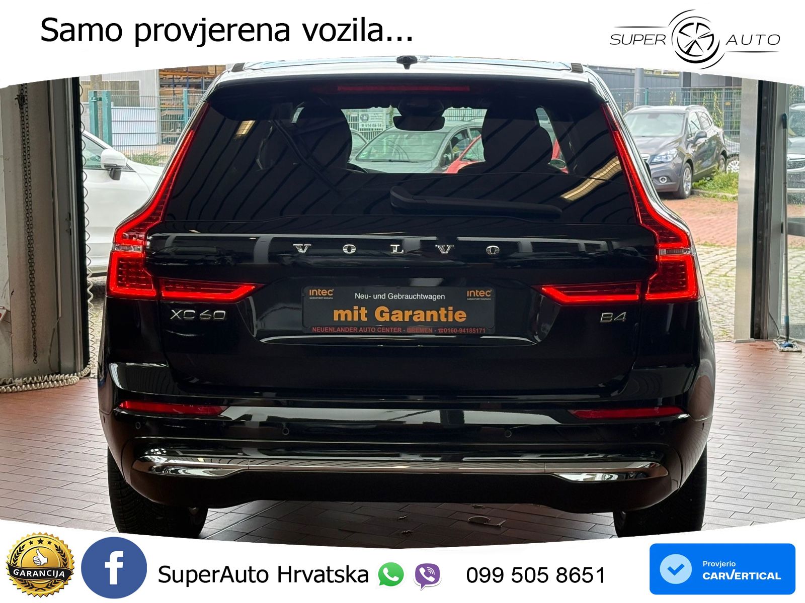 Volvo XC60 B4 Diesel FWD Geartronic LED+GR SJED+ACC