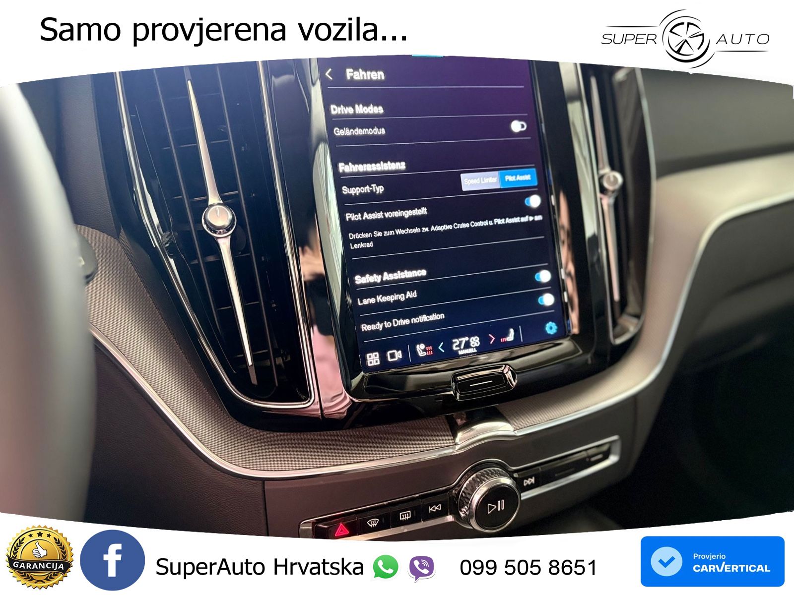Volvo XC60 B4 Diesel FWD Geartronic LED+GR SJED+ACC