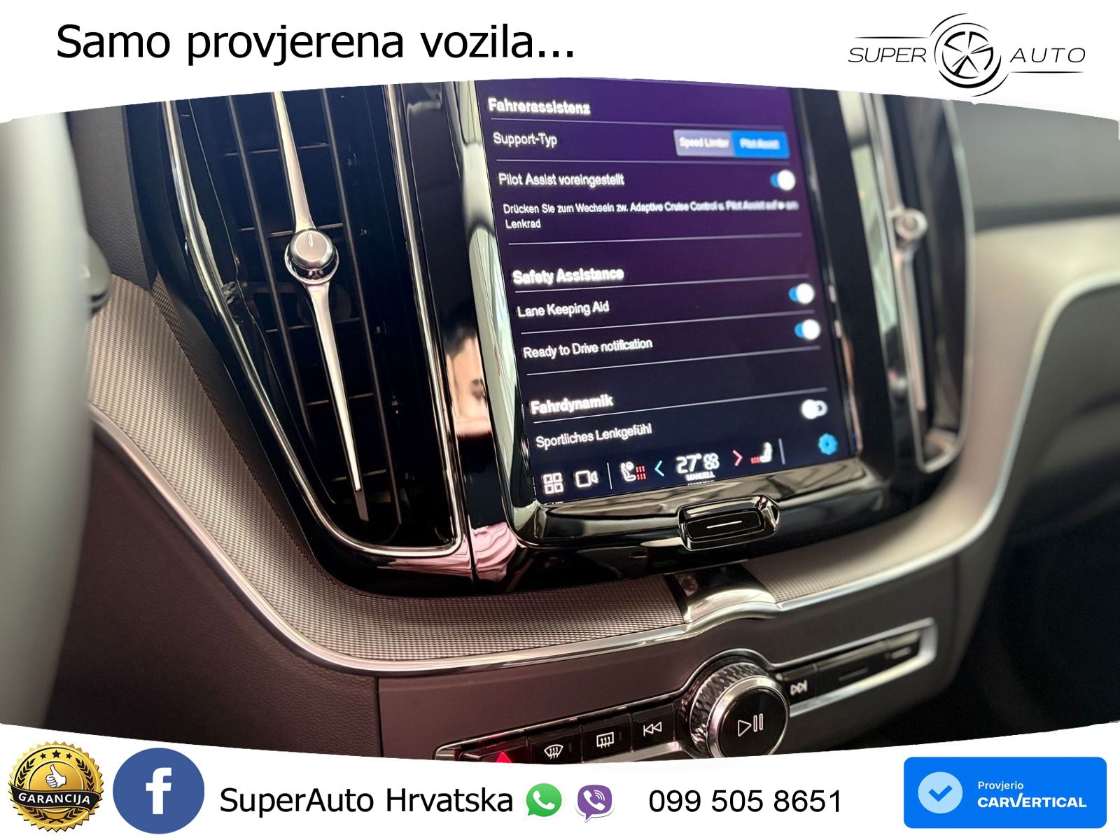 Volvo XC60 B4 Diesel FWD Geartronic LED+GR SJED+ACC