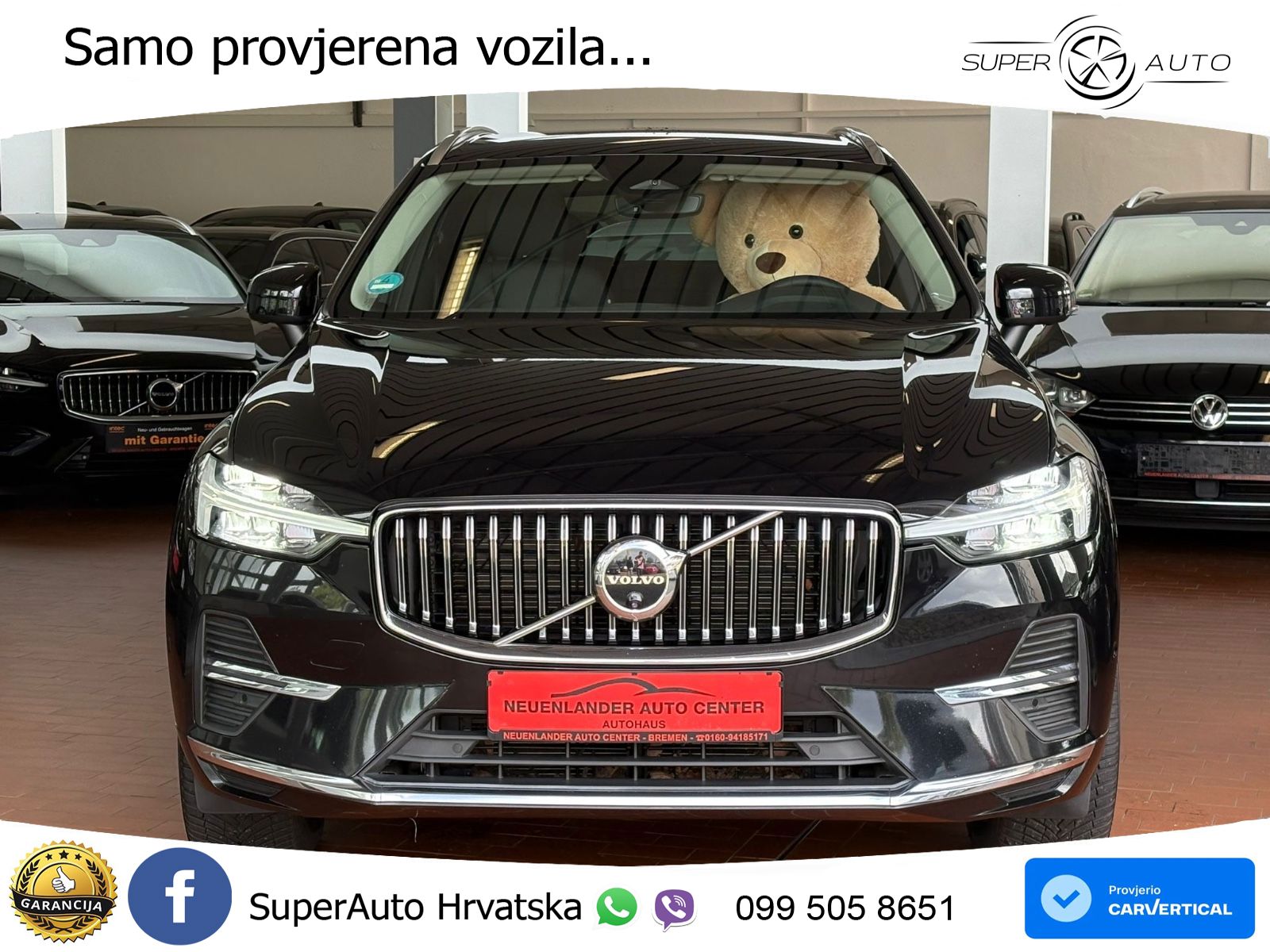 Volvo XC60 B4 Diesel FWD Geartronic LED+GR SJED+ACC