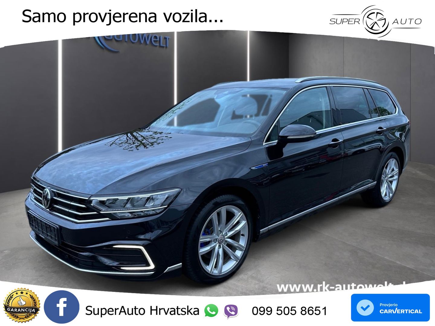 Volkswagen Passat Variant GTE 1.4 TSI (218 KS) DSG LED+GR SJED+ACC