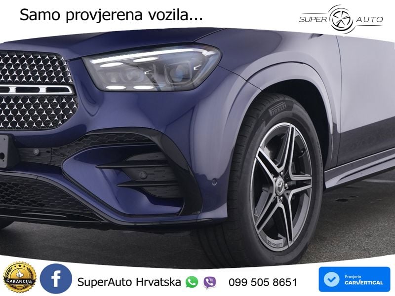 Mercedes GLE 580 V8 (517 KS) EQ Boost 4MATIC 9G-TRONIC AMG ACC+HEAD+GR SJED+360+PANO