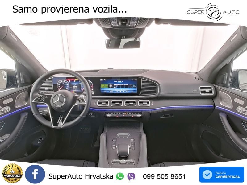 Mercedes GLE 580 V8 (517 KS) EQ Boost 4MATIC 9G-TRONIC AMG ACC+HEAD+GR SJED+360+PANO