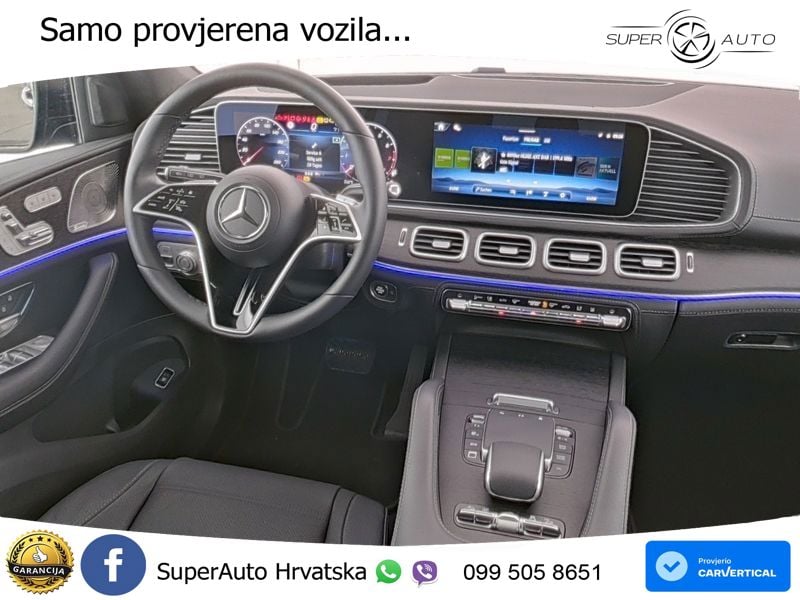 Mercedes GLE 580 V8 (517 KS) EQ Boost 4MATIC 9G-TRONIC AMG ACC+HEAD+GR SJED+360+PANO