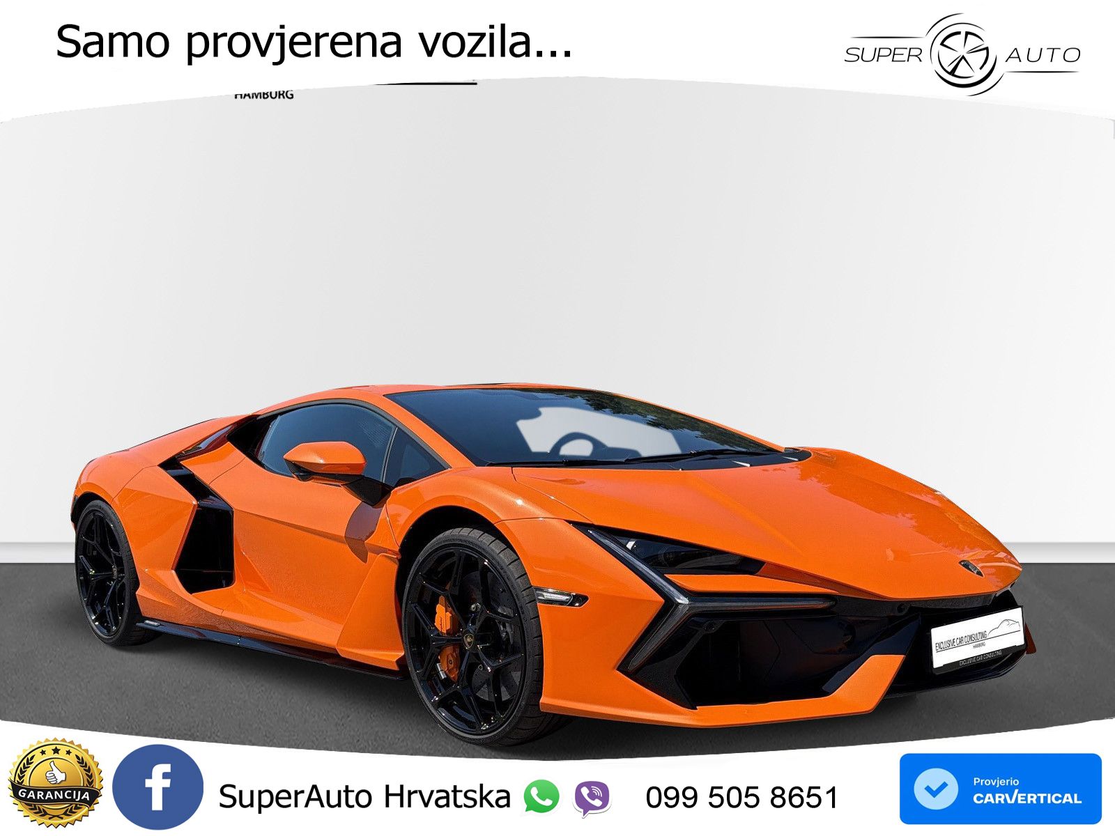 Lamborghini Revuelto 6.5 V12 (1015 KS) 4WD DCT