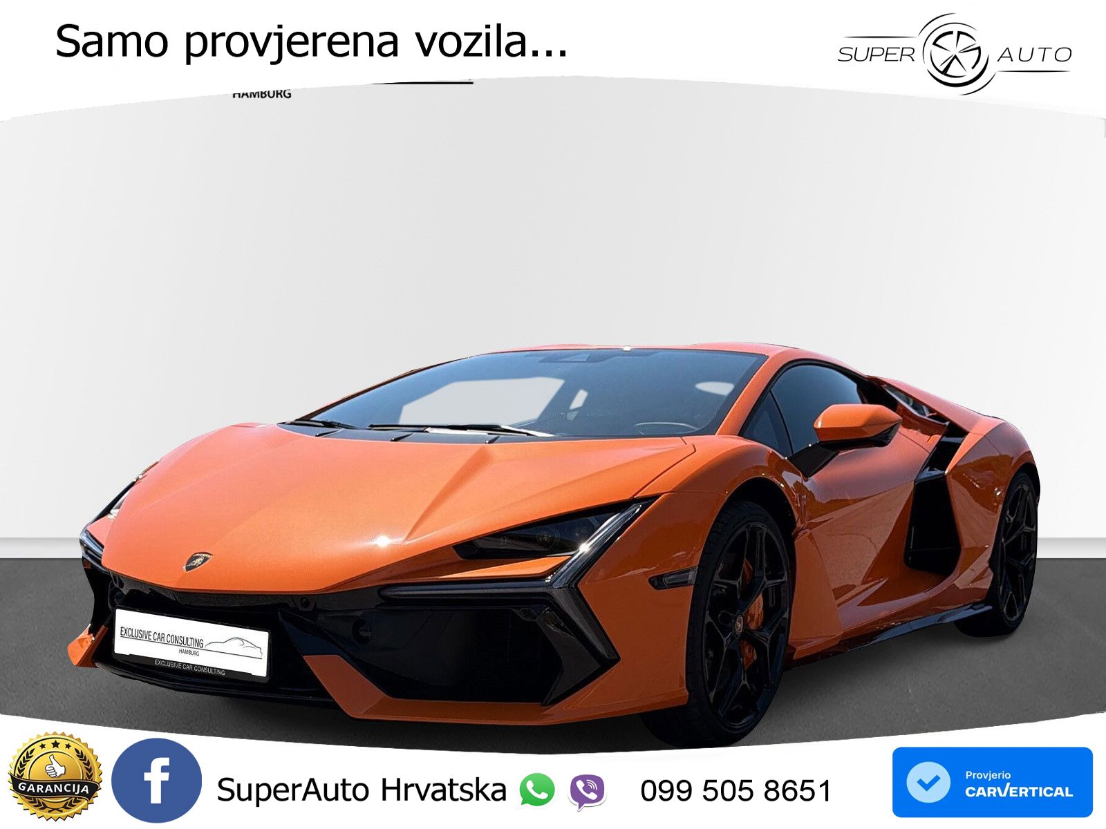 Lamborghini Revuelto 6.5 V12 (1015 KS) 4WD DCT