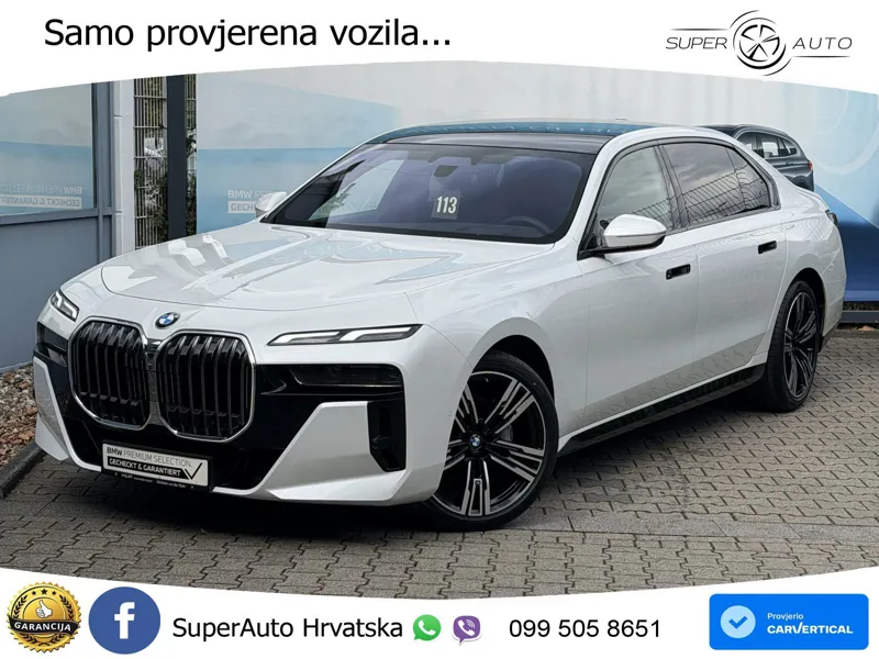 BMW 740d (299 KS) xDrive Steptronic M Sport ZRAČNI+ACC+GR SJED+KAM+PANO