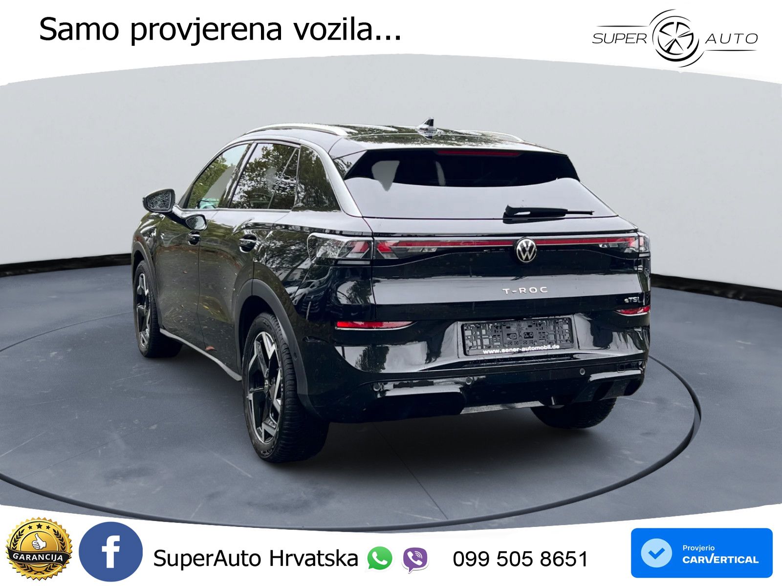 Volkswagen T-Roc 1.5 eTSI (150 KS)  DSG R-Line LED+GR SJED+ACC