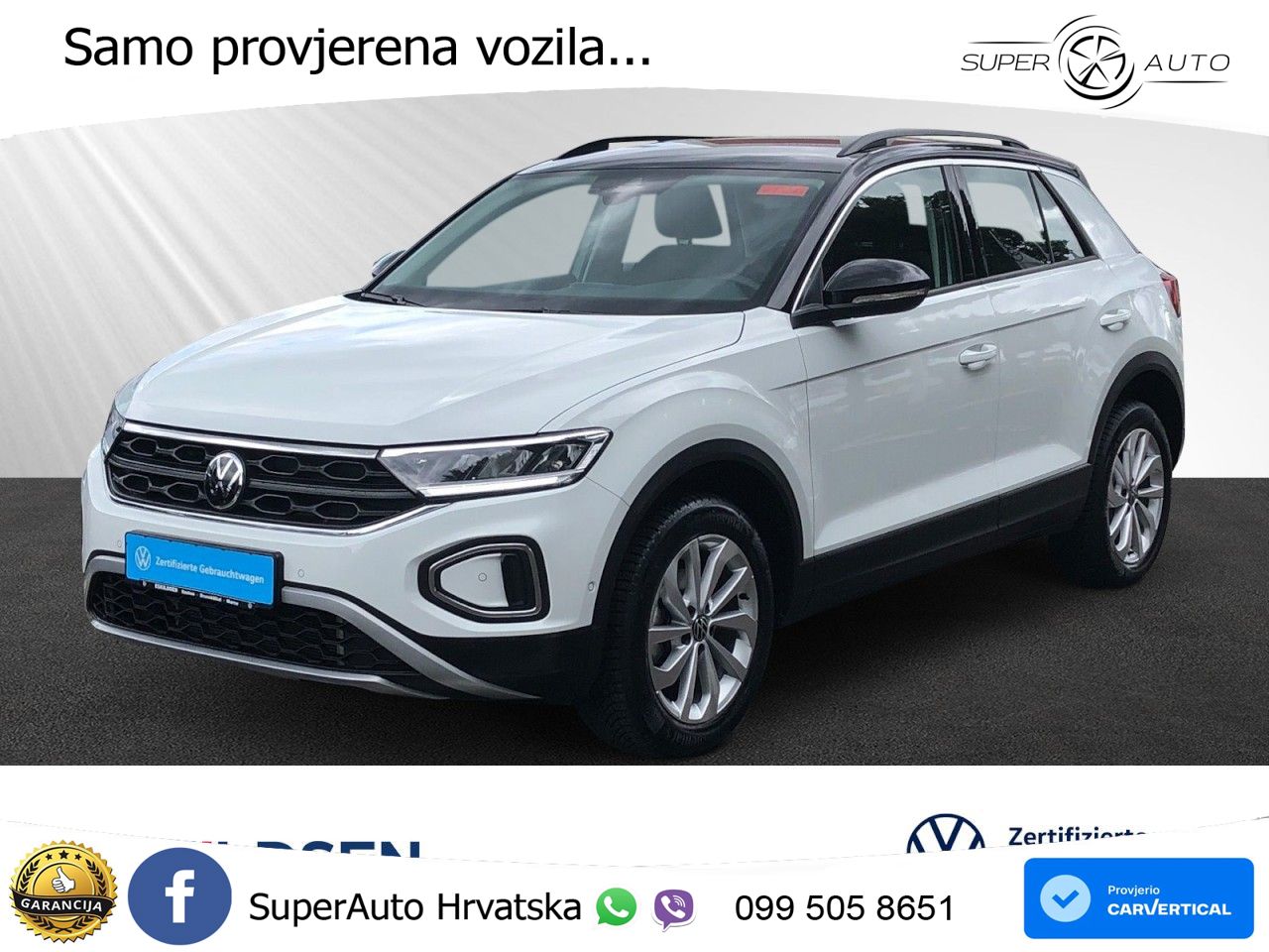 Volkswagen T-Roc 1.5 TSI (150 KS) DSG LED+GR SJED+ACC