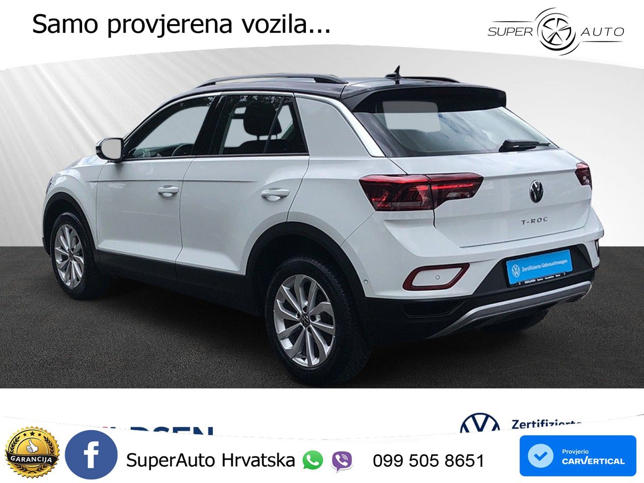 Volkswagen T-Roc 1.5 TSI (150 KS) DSG LED+GR SJED+ACC