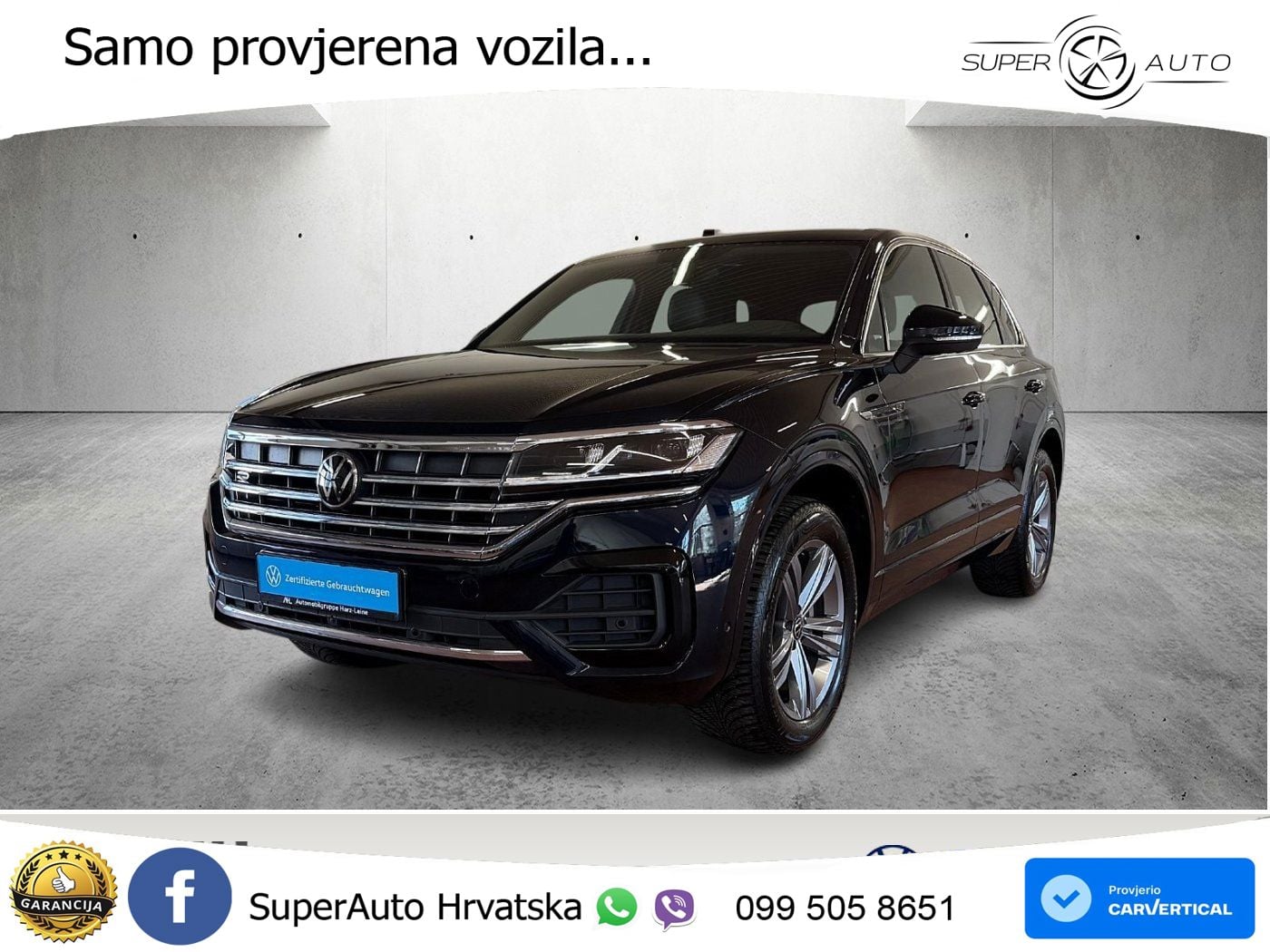 Volkswagen Touareg 3.0 V6 TDI (231 KS) 4MOTION Tiptronic R-Line LED+GR SJED+ACC
