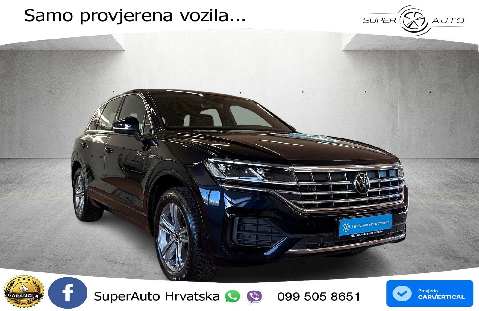 Volkswagen Touareg 3.0 V6 TDI (231 KS) 4MOTION Tiptronic R-Line LED+GR SJED+ACC