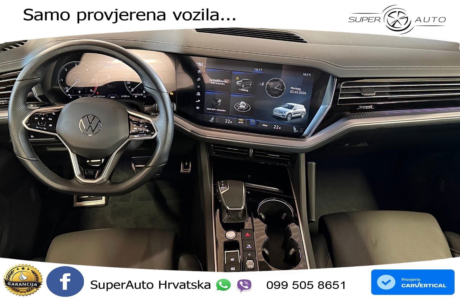 Volkswagen Touareg 3.0 V6 TDI (231 KS) 4MOTION Tiptronic R-Line LED+GR SJED+ACC