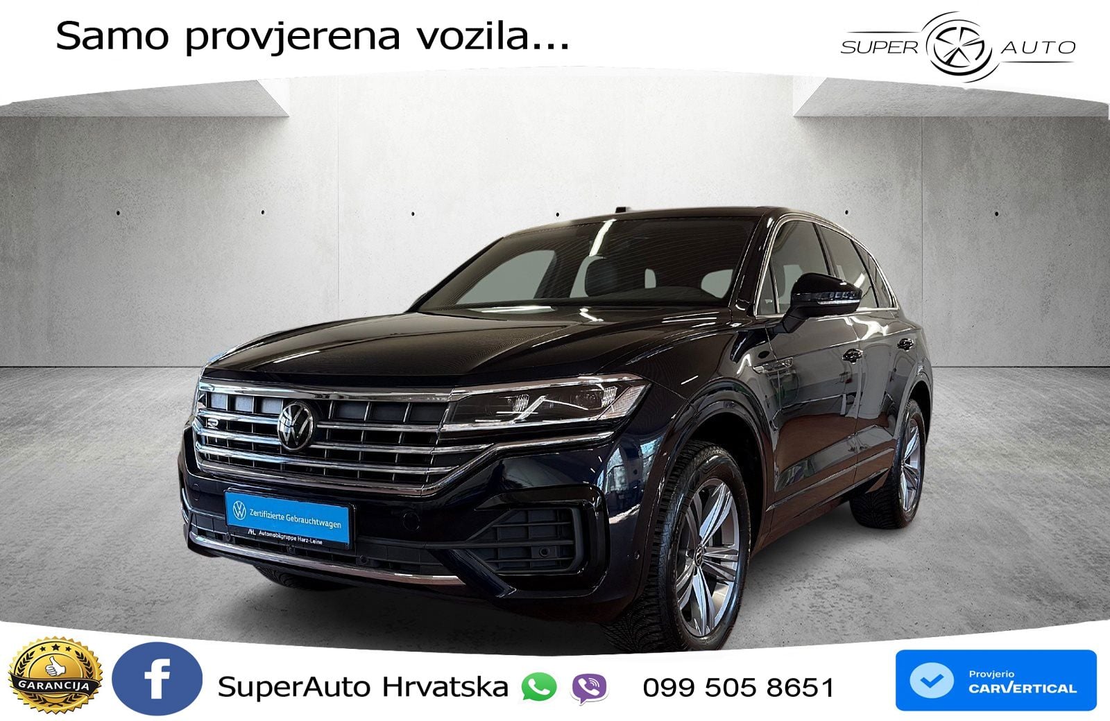Volkswagen Touareg 3.0 V6 TDI (231 KS) 4MOTION Tiptronic R-Line LED+GR SJED+ACC