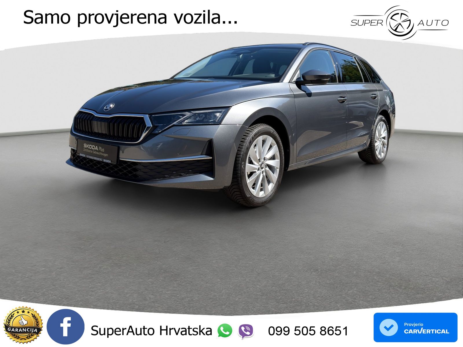 Škoda Octavia Combi 1.5 TSI (150 KS) DSG LED+GR SJED+ACC