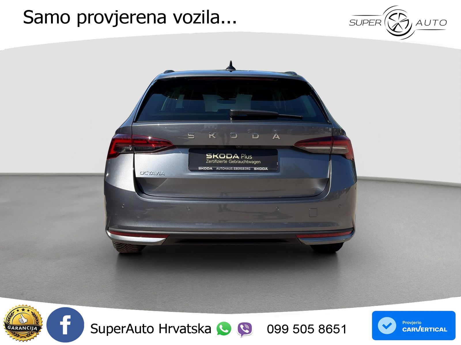 Škoda Octavia Combi 1.5 TSI (150 KS) DSG LED+GR SJED+ACC