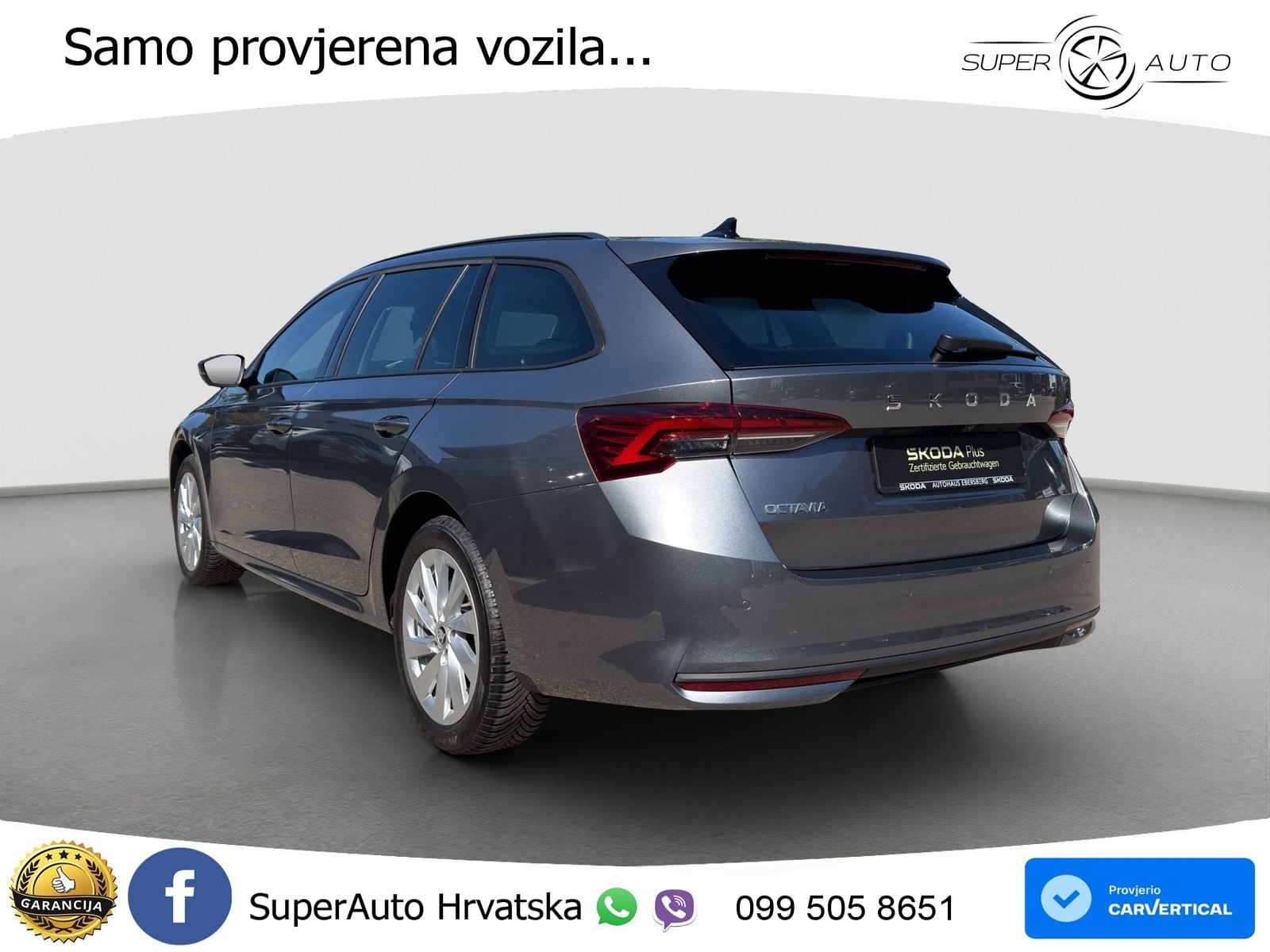 Škoda Octavia Combi 1.5 TSI (150 KS) DSG LED+GR SJED+ACC