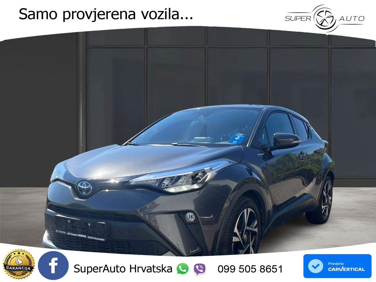 Toyota C-HR 2.0 (184 KS) Hybrid e-CVT Team D LED+GR SJED+ACC