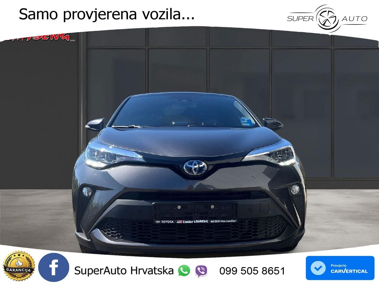Toyota C-HR 2.0 (184 KS) Hybrid e-CVT Team D LED+GR SJED+ACC