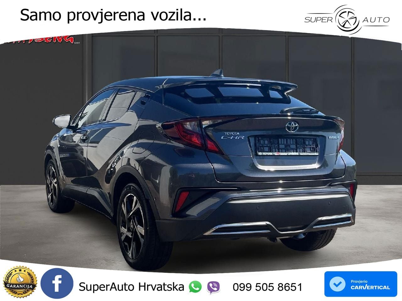 Toyota C-HR 2.0 (184 KS) Hybrid e-CVT Team D LED+GR SJED+ACC