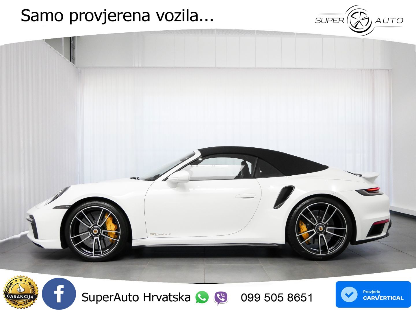 Porsche 911 Turbo S Cabriolet 3.8 (650 KS) PDK