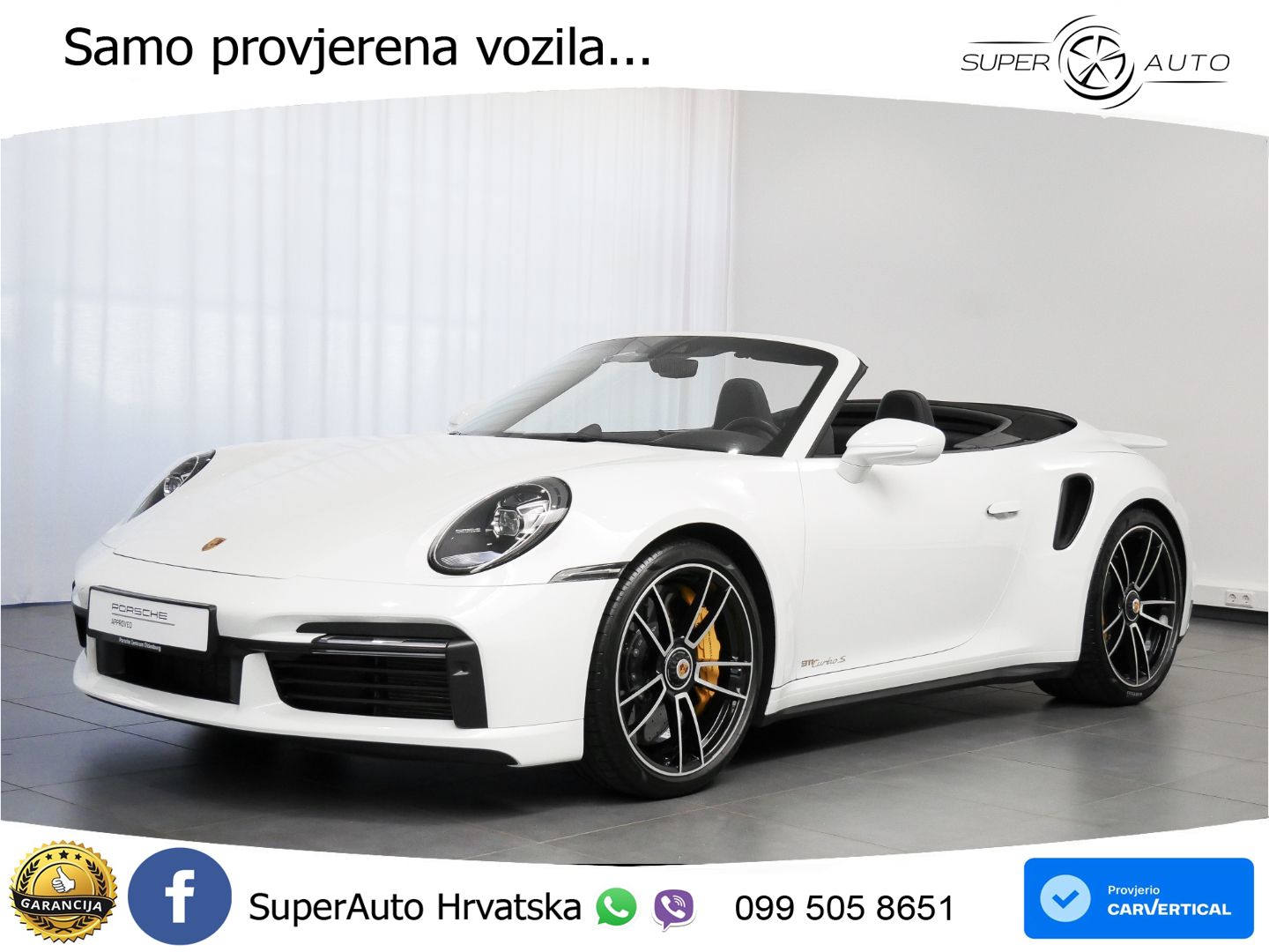 Porsche 911 Turbo S Cabriolet 3.8 (650 KS) PDK