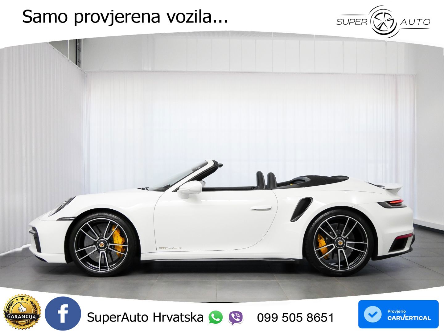 Porsche 911 Turbo S Cabriolet 3.8 (650 KS) PDK