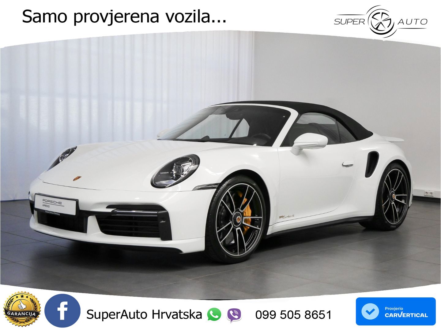 Porsche 911 Turbo S Cabriolet 3.8 (650 KS) PDK