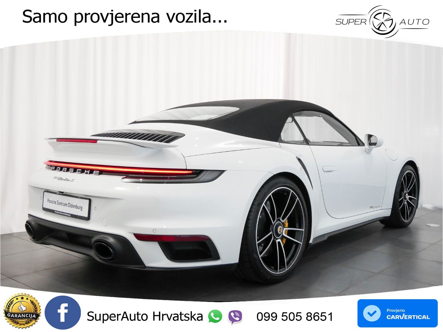 Porsche 911 Turbo S Cabriolet 3.8 (650 KS) PDK