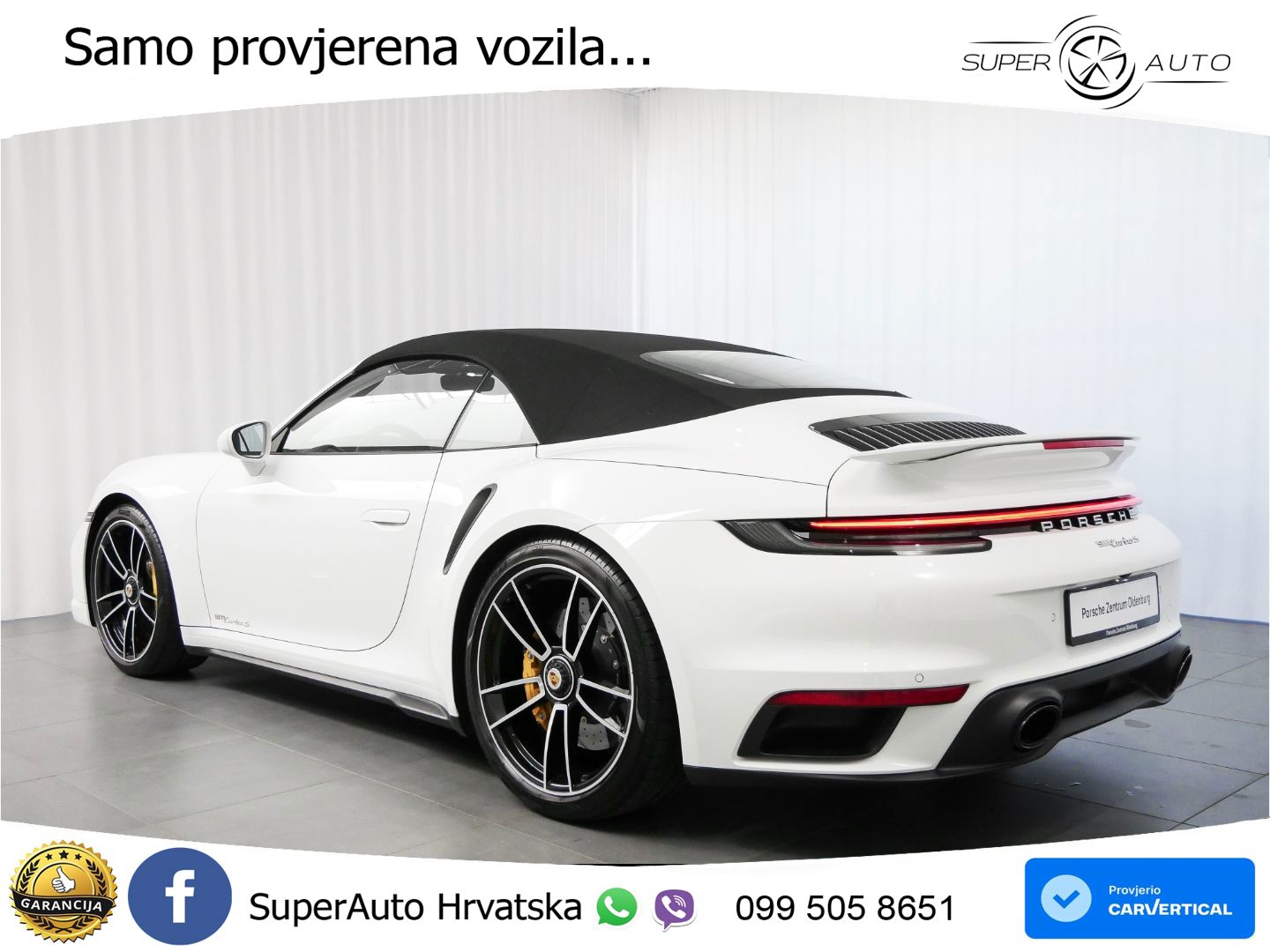 Porsche 911 Turbo S Cabriolet 3.8 (650 KS) PDK
