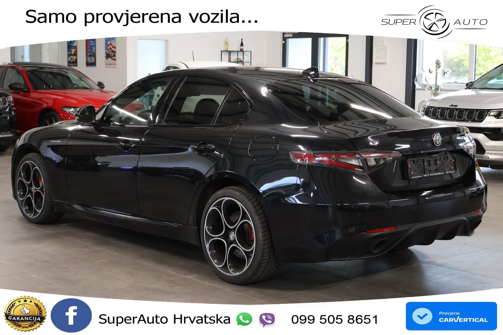 Alfa Romeo Giulia 2.0 Turbo (280 KS) Q4 Automatic MATRIX+GR SJED+KAM