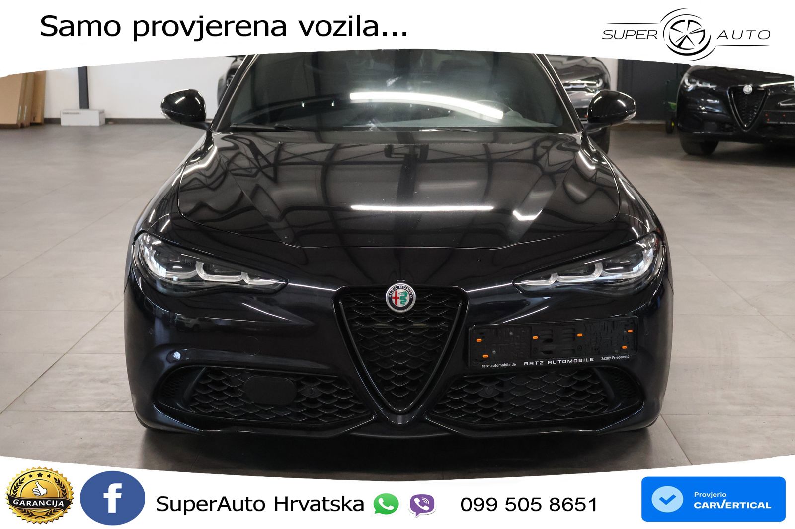 Alfa Romeo Giulia 2.0 Turbo (280 KS) Q4 Automatic MATRIX+GR SJED+KAM