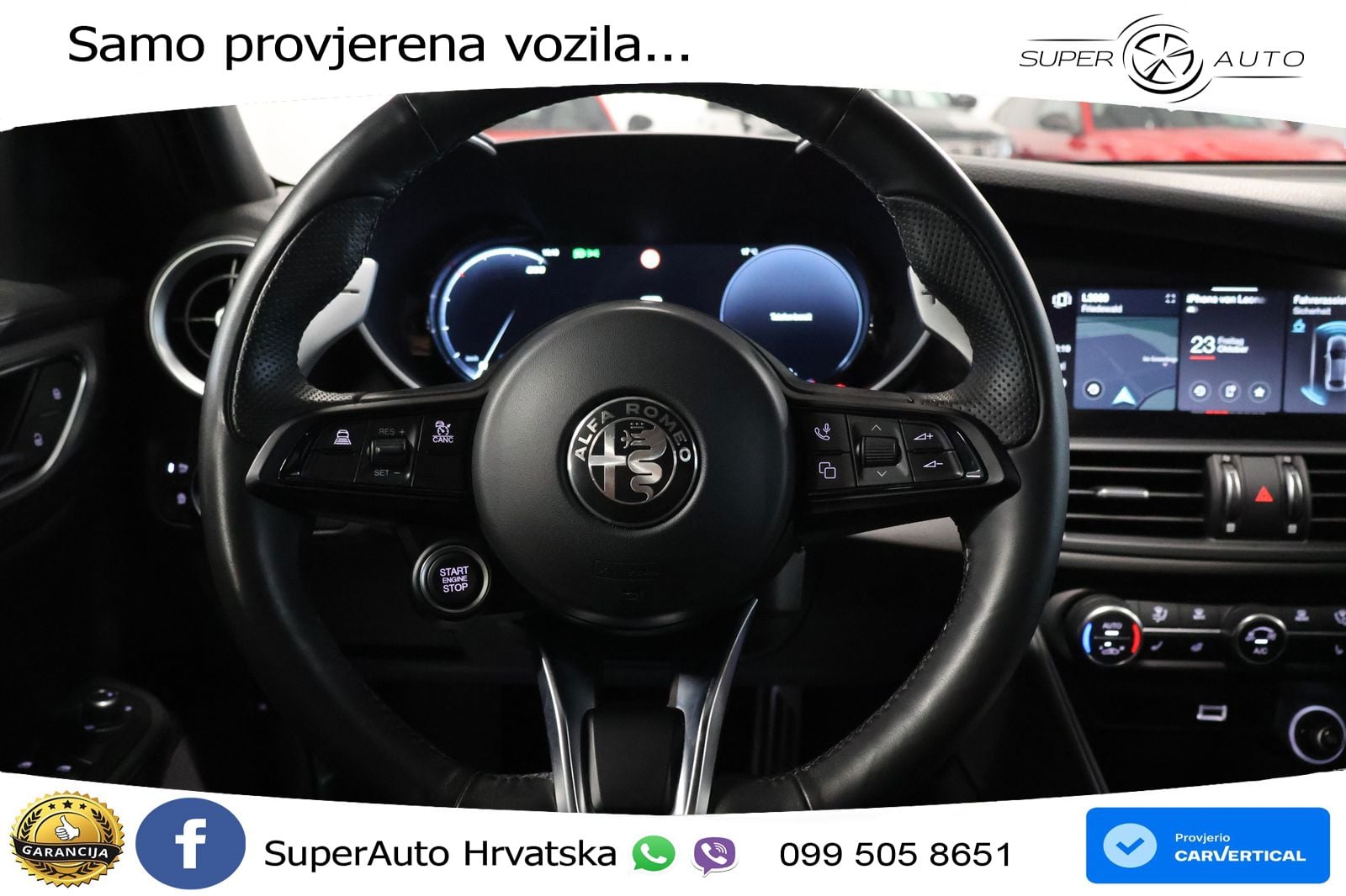 Alfa Romeo Giulia 2.0 Turbo (280 KS) Q4 Automatic MATRIX+GR SJED+KAM