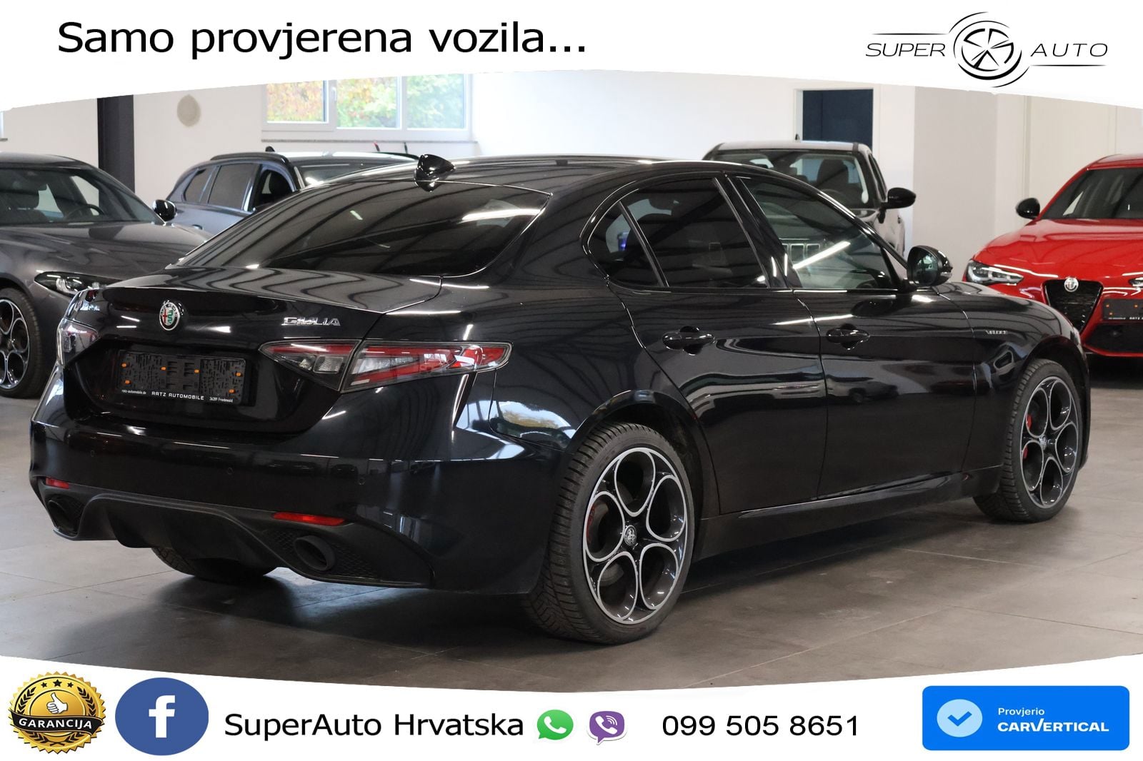 Alfa Romeo Giulia 2.0 Turbo (280 KS) Q4 Automatic MATRIX+GR SJED+KAM