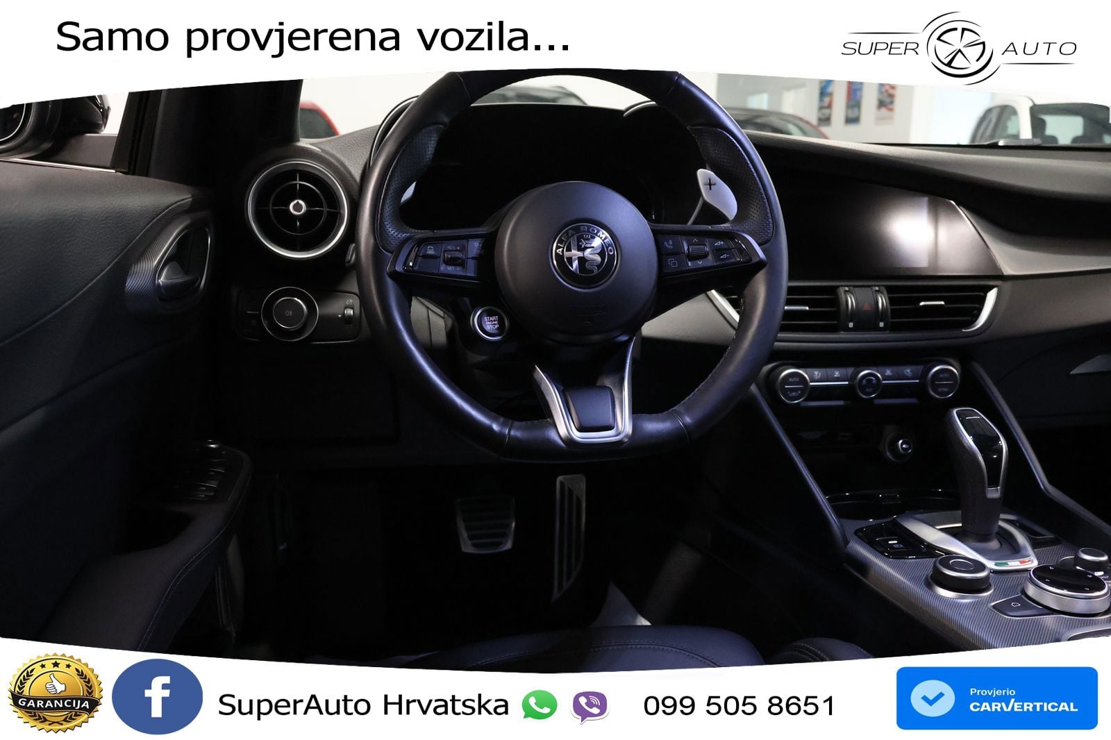 Alfa Romeo Giulia 2.0 Turbo (280 KS) Q4 Automatic MATRIX+GR SJED+KAM
