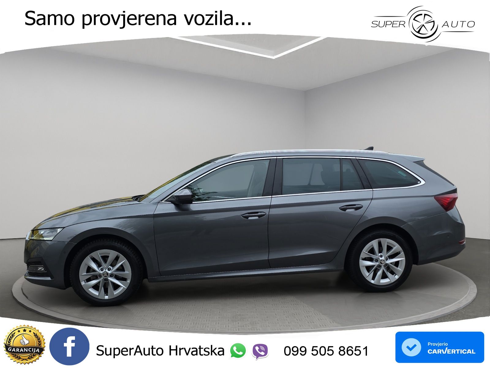 Škoda Octavia Combi 1.5 TSI (150 KS) LED+GR SJED+ACC